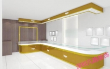 How to display the jewelry store counter to meet the feng shui requirements?