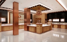 Stainless steel jewelry display cabinet to choose water plating or plating good?