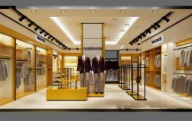 How to display the men's clothing store?