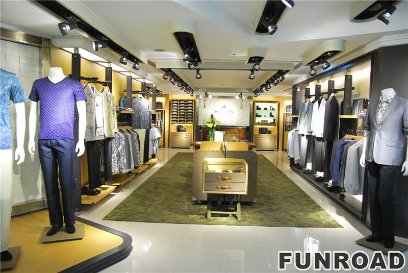 Retail Clothing Display Case for Shopping Mall Clothing Shop