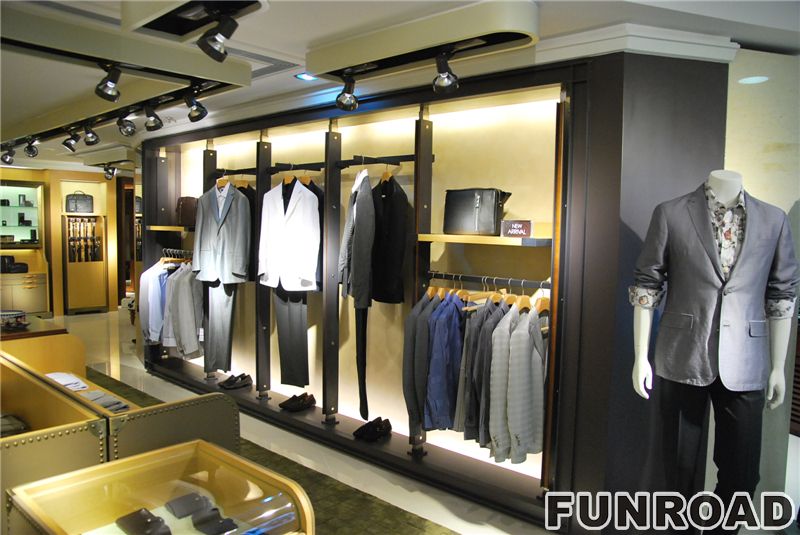 Retail Clothing Display Case for Shopping Mall Clothing Shop