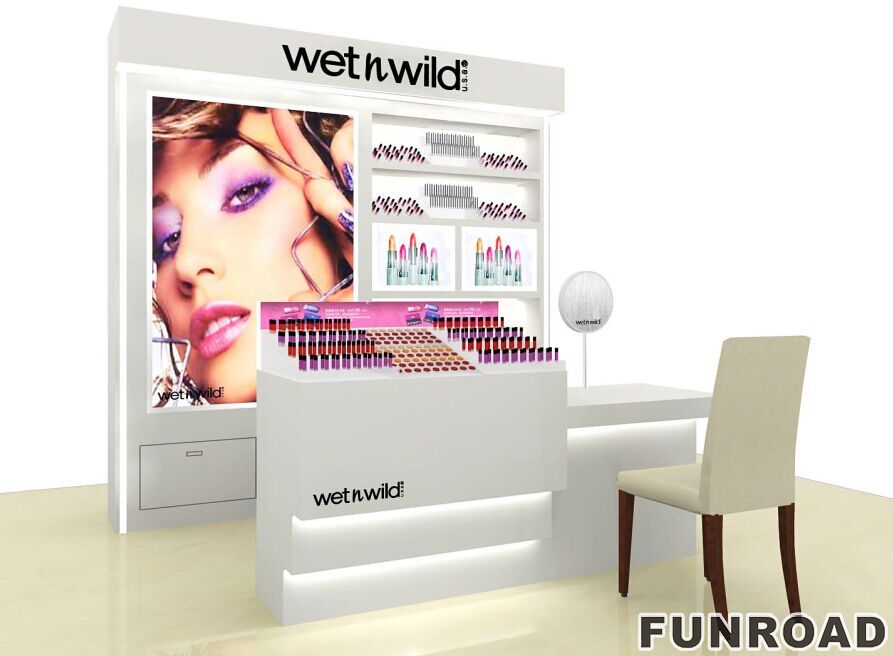 High-end Cosmetic Showcase for Makeup Retail Store Design | Funroadisplay