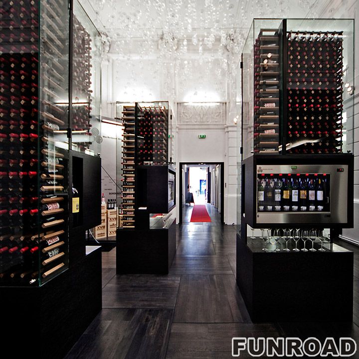 Brand New Wine Display Showcase for Wine Store Interior Decor ...