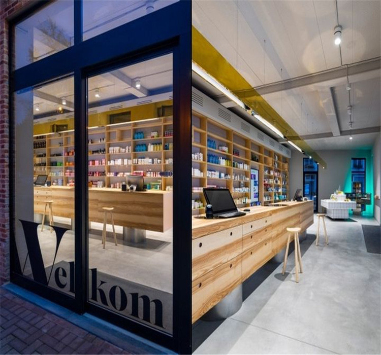retail affordable pharmacy store fixtures best pharmacy store design