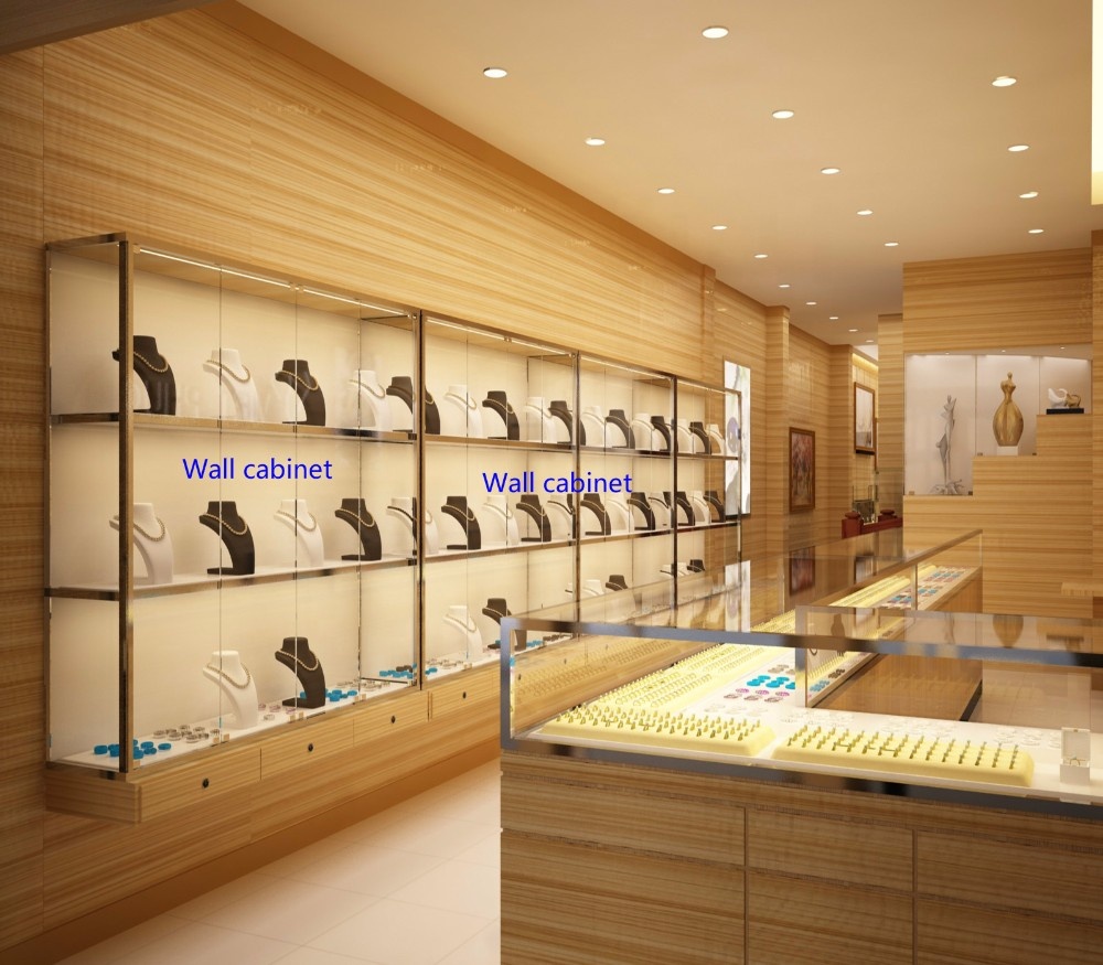 Custom modern jewelry store