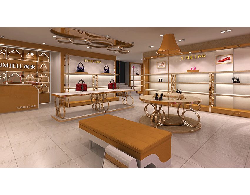 Beauty Display Retail Store Interior Design Clothing Shoes