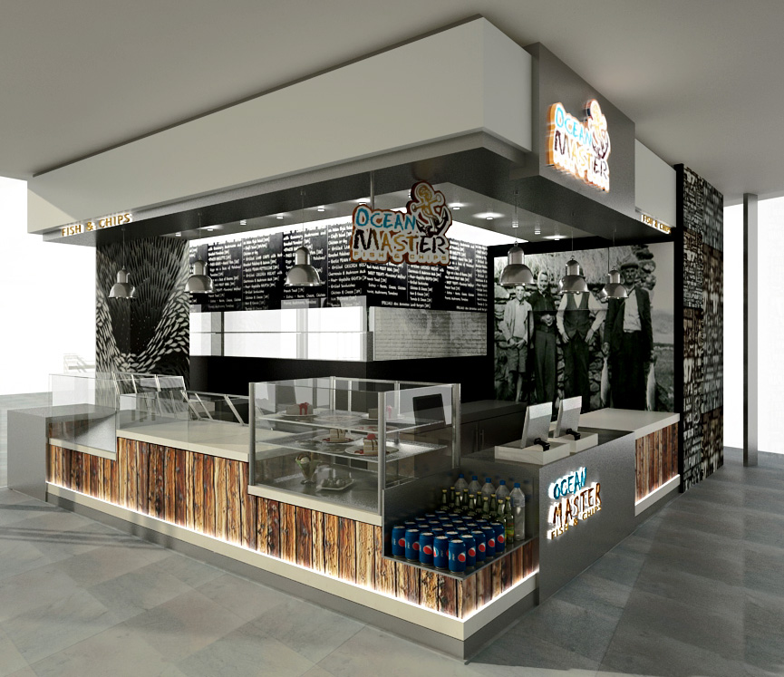 Hot Sale Glass Beverage Kiosk for Shop Reception and Furniture