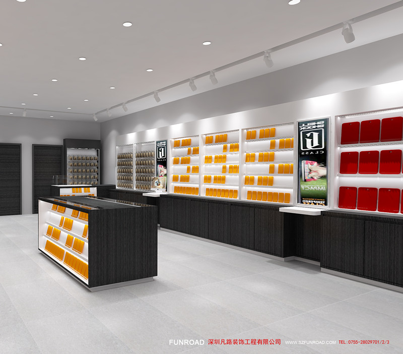 Custom Phone Accessories Store Display Showcase Funroadisplay