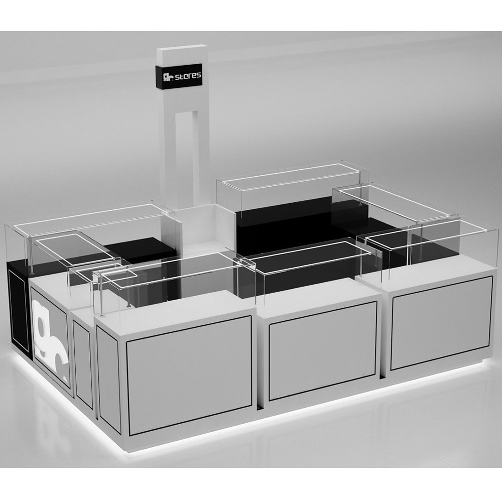 Wholesale Luxury Shopping Mall Jewelry Kiosk Design / jewelry store