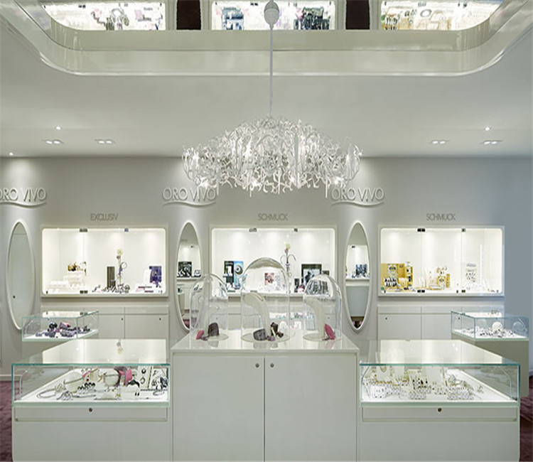 High end boutique jewelry shop fittings design furniture for sale