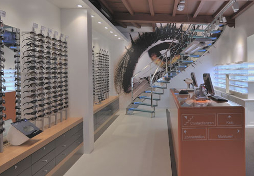 New Fashion Eyeglasses Display Rack for Optical Store Decor | Funroadisplay