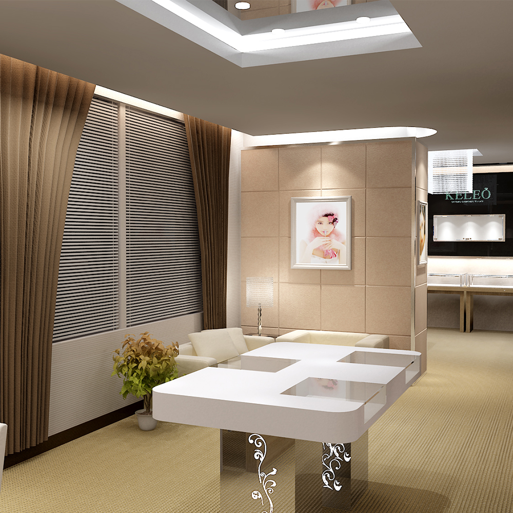 Life Exquisite Display Luxury and exquisite jewelry showcase