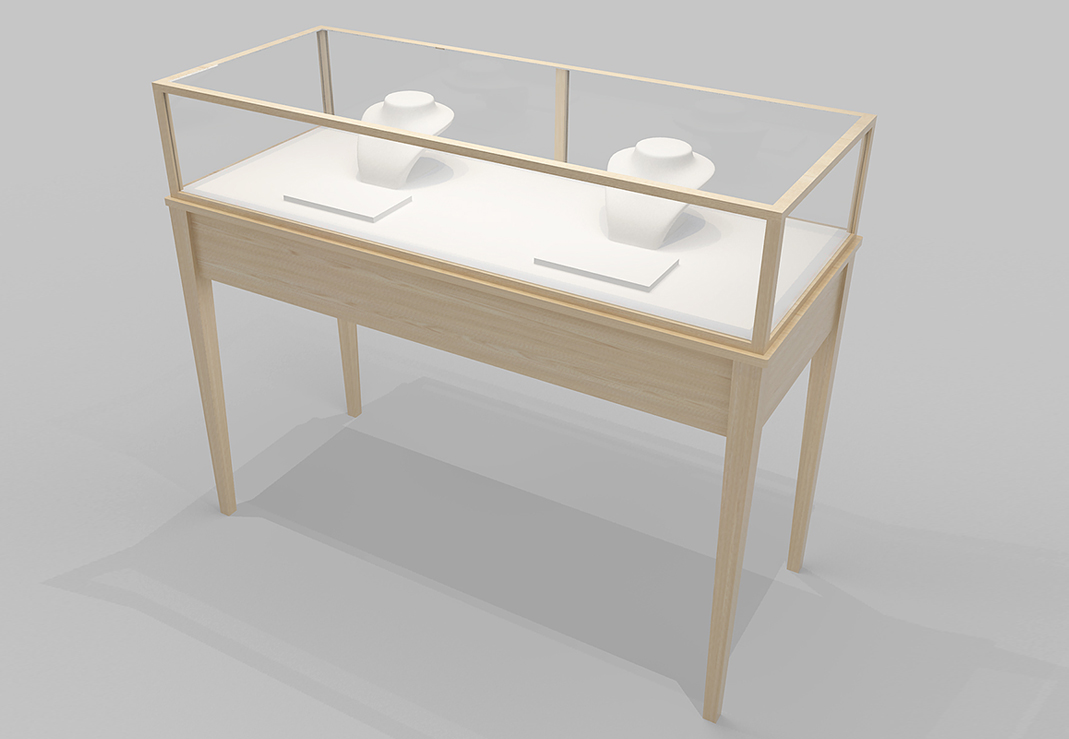 Wooden Design Display Counter For Sale