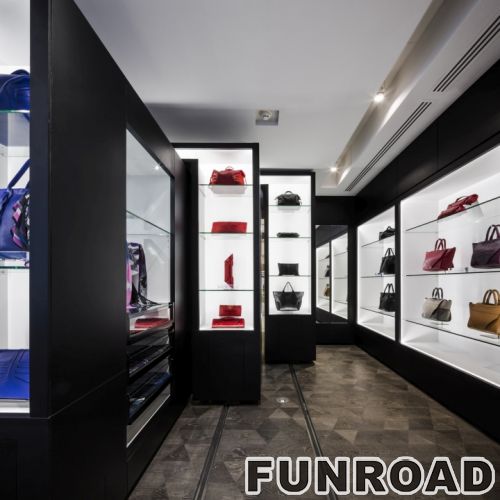 Retail Handbag Display Showcase for Woman’s Store Interior Decoration