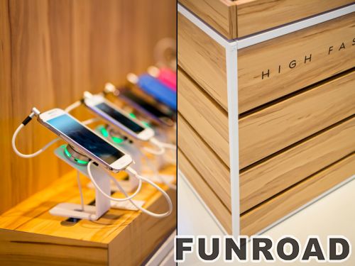 Quality Electronics Display Showcase for Retail Phone Store Decoration