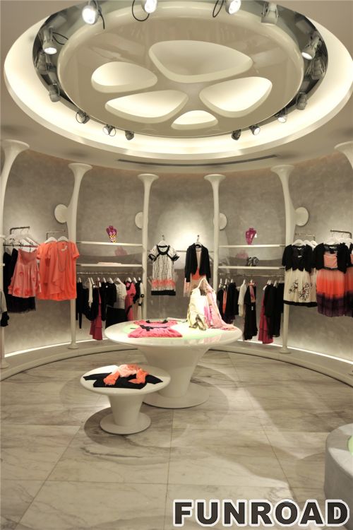 High Quality Clothing Display Case for Shop Interior Decoration