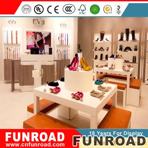 High Quality New Shoes Display Showcase for Shopping Mall Decor