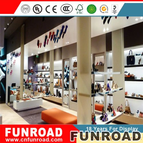 New Brand Shoes Display Showcase for Shopping Mall Interior Design