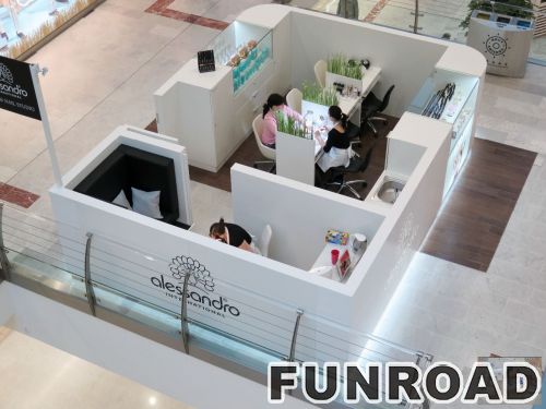 Retail Nail Salon Display Cabinet for Beauty Store