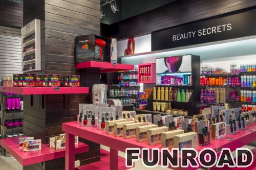 Latest Design for Shopping Mall Cosmetic Display Showcase