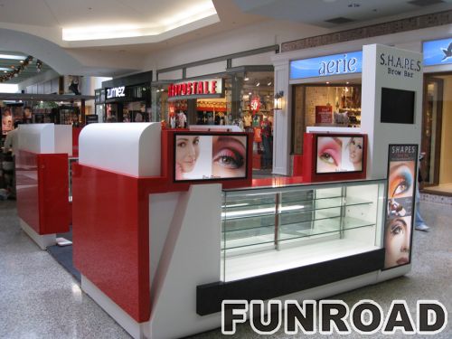 Retail Brow Salon Display Showcase for Beauty Store