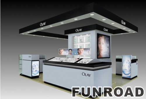Cosmetic furniture factory led light cosmetic display counter
