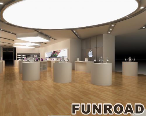 Newest design 3 square meters shopping mall cellphone repair kiosk