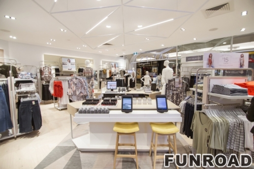 Retail Clothing Showcase Counter for Shop Decoration Furniture