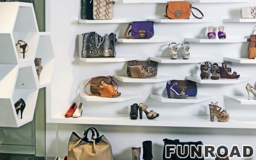 Retail Shoes Display Rack for Shoes Shop Interior Design