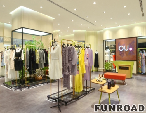 High Quality New Clothing Display Showcase for Store Decor