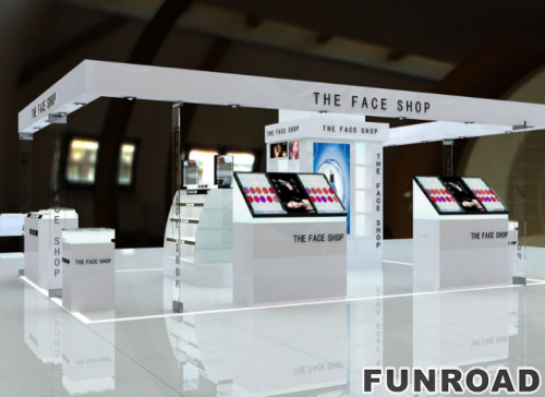 Customized Cosmetic Display Cabinet for Shopping Mall Interior Design