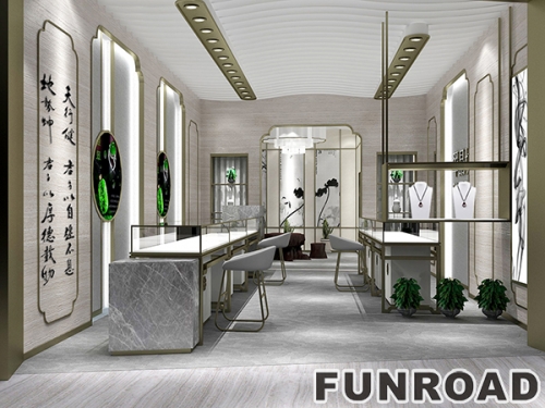 New jewellery shop furniture design