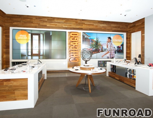 Mobile phone retail store display counter phone display furniture design
