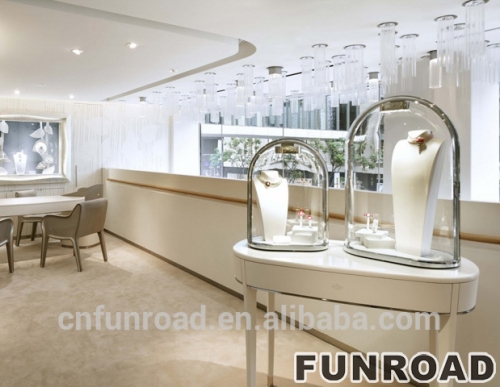 Jewellery retail store showroom furniture design with jewellery showcase