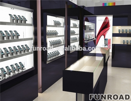 High quality retail store fixtures mobile phone store display fixture