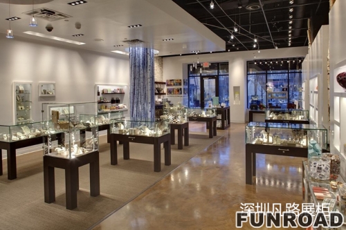 jewelry showcases jewellery store layout interior design