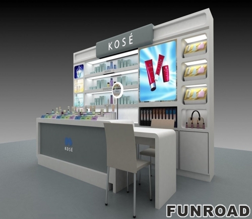 Custom Cosmetic kiosk in Mall for Beauty Store 