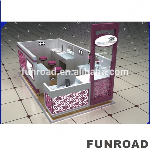 New Design 3D Shopping Mall Cosmetic Kiosk