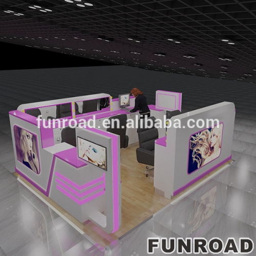 Retail Cosmetic Eyebrow Bar for Modern Store Design | Funroadisplay