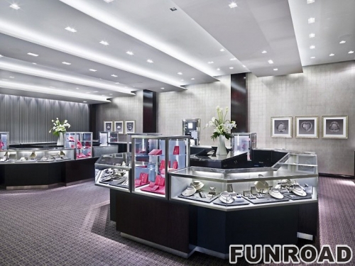 Factory Customized Jewelry Shop Display Showcase