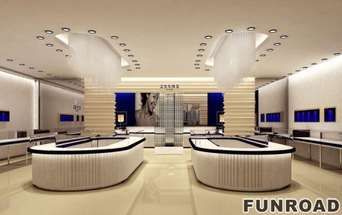 Luxury Jewellery Display Showcase for Shopping Mall Furniture