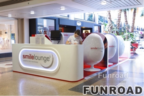 Wood Paint Baking Veneer Teeth Whitening Shopping Mall Kiosk
