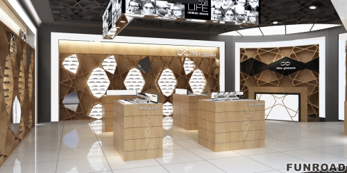 New Style Optical Display Showcase for Sunglass Store Design