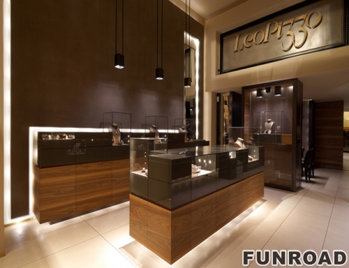 Latest Design Jewelry Shop Display Showcase 