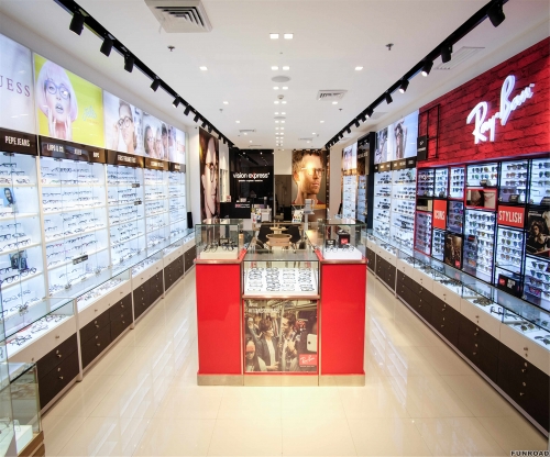 shop display retail optical store design