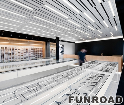 New Optical Ark Showcase for Sunglasses Store Furniture Design