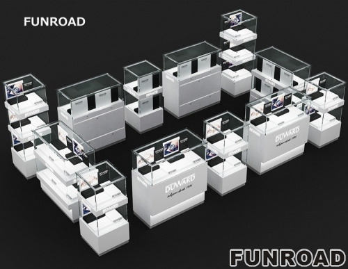 New mall watch kiosk display design