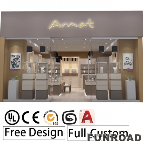 New Jewelry Shop Display Cabinet Interior  Design 