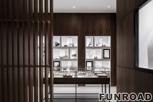 Shenzhen jewelry display cabinet manufacturer, making high-end jewelry display cabinet