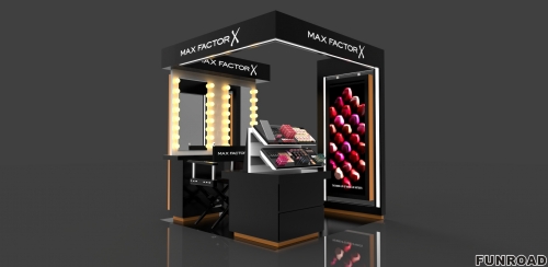 New Design Beauty makeup counter display  for shops